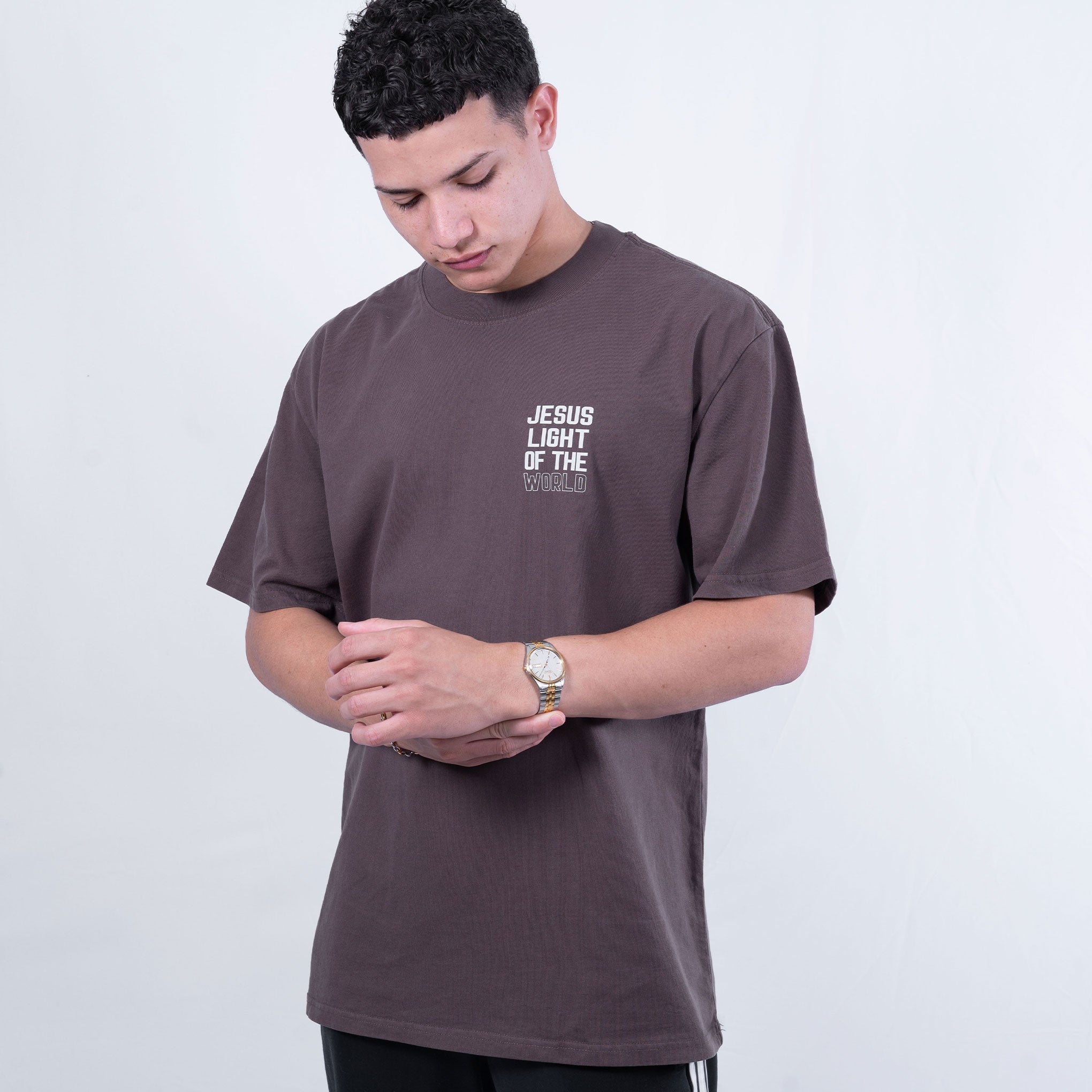 Men's Heavy Faded Tee Light of the World